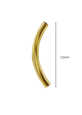 WARG - Internal Curved Barbell (GULD 18K)