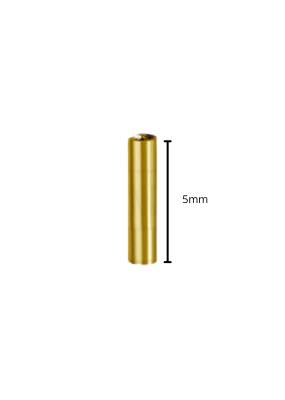 18K GOLD INTERNAL WARG - BARBELL