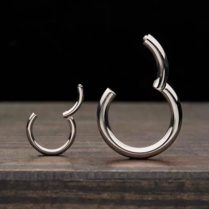 Titanium Hinged Segment Clicker