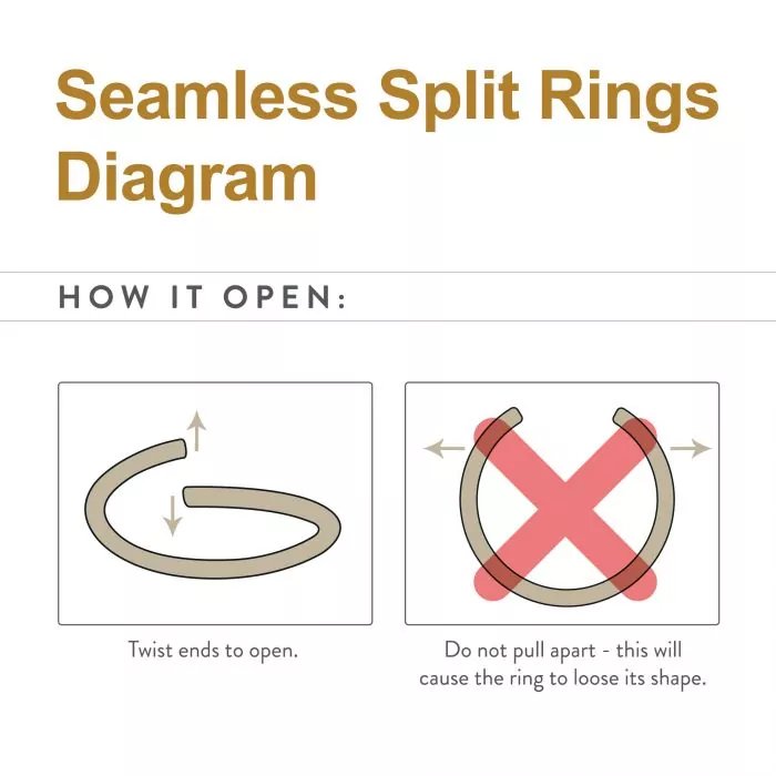 Titanium Captive Bead Rings