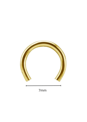 WARG - Circular Barbell (GULD 18K)