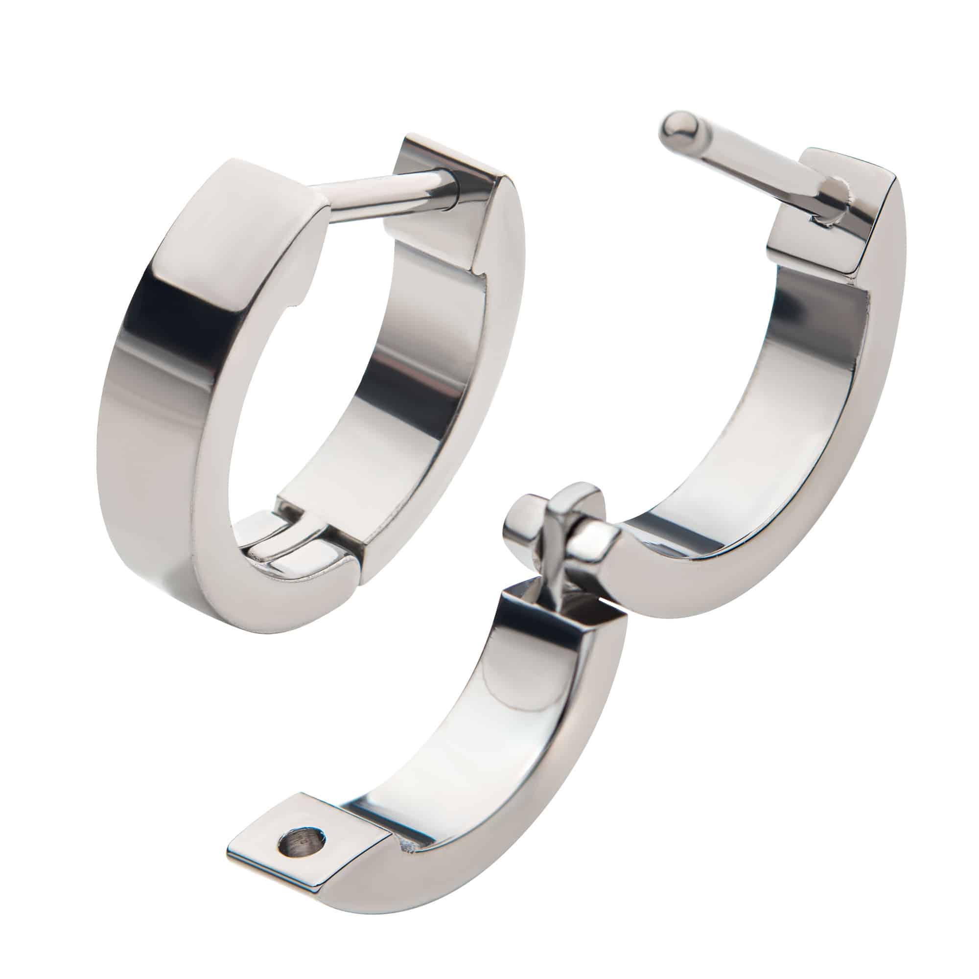 Titanium with Design 3mm Thick Hinged Segment Clicker