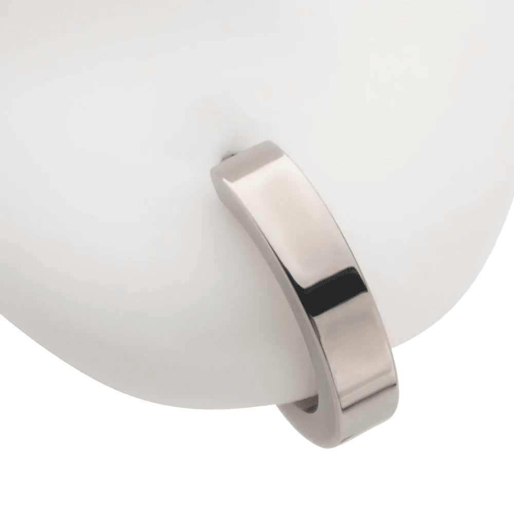 Titanium with Design 2.5mm Thick Hinged Segment Clicker